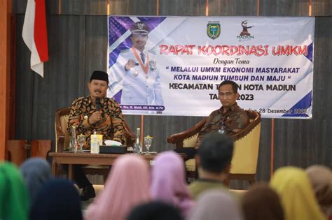 Gelar Rakor UMKM Di Kecamatan Taman Wali Kota Harap Sesama Pelaku UMKM