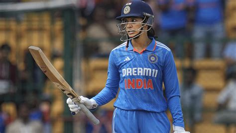 Smriti Mandhana Slams 6th ODI Hundred Becomes 2nd Indian After Mithali