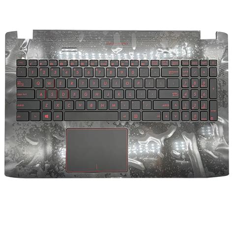 New Palmrest W Backlit Keyboard Touchpad For Asus Rog Gl V Gl Vx