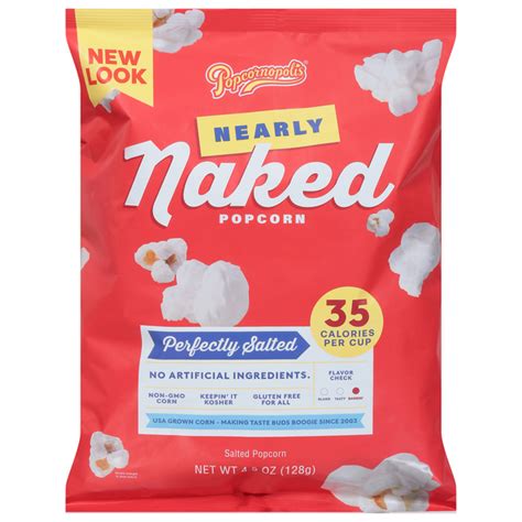 Save On Popcornopolis Gourmet Popcorn Nearly Naked Salted Order Online