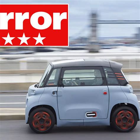 Citroen Ami Electric Urban Mobility Solution Debuts Off