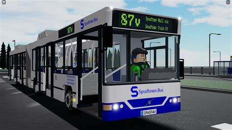 Line 87V Volvo B7LA 7000A In Urbanmove Spudtown V1 0 9 ROBLOX YouTube