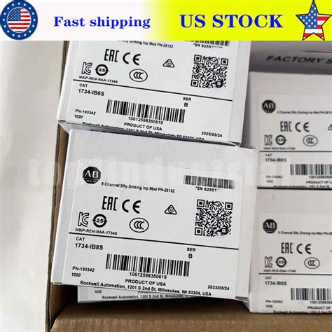 New Allen Bradley Ib S Ab Ib S Ser B Digital Safety Input