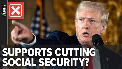 Trump Not Calling For Cuts To Social Security Localmemphis