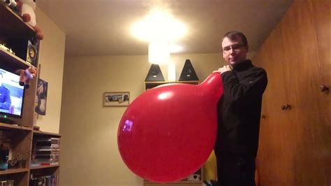 Tuftex 24 Inch Red Balloon Blow To Pop Btp B2p Tt24 Youtube