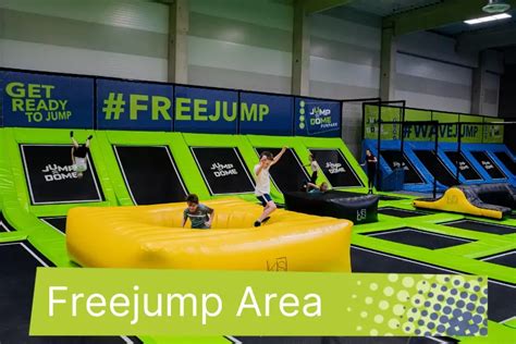 Freejump Area im JUMP DOME Linz Oberösterreich