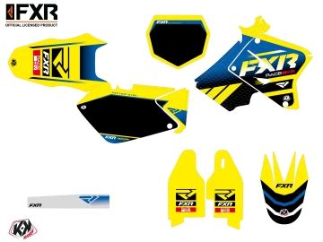 Kit D Co Motocross Suzuki Fxr Revo Jaune S Rie Kutvek