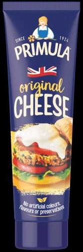 Fife Creamery. PRIMULA TUBE ORIGINAL CHEESE 12X140G