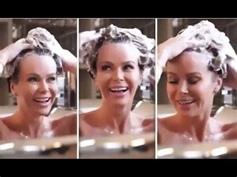 HOT NEWS Amanda Holden Strips Completely Naked For Steamy Bath Video