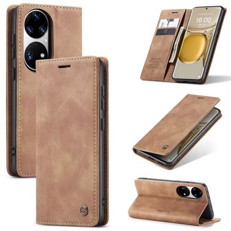 Jual CASEME LEATHER FLIP WALLET Huawei P50 Pro BOOK COVER KULIT CASE