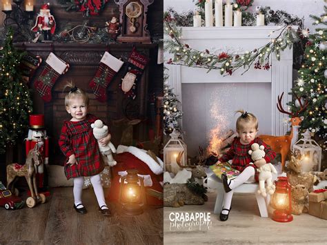 Christmas Portraits Holiday Photography · Crabapple Photography