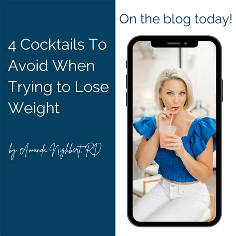 Trying To Lose Weight Enhancement Cocktails Science Things To Come