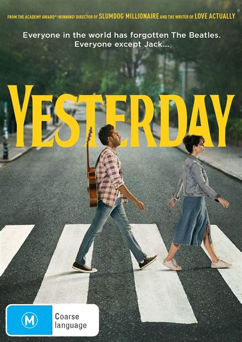 Yesterday Dvd Danny Boyles Himesh Patel Lily James