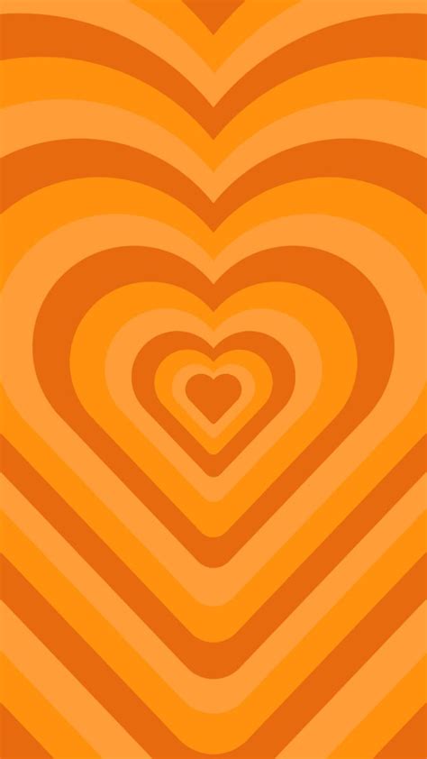 orange heart wallpaper | Sfondo a cuore, Sfondi per iphone, Immagini