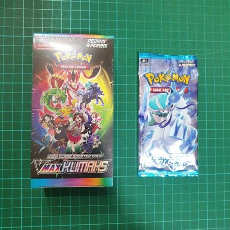 Jual Kartu Pokemon Indonesia Booster Pack Vmax Klimaks S8B 1 Box