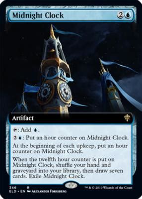 Midnight Clock Throne Of Eldraine Variants Modern Card Kingdom