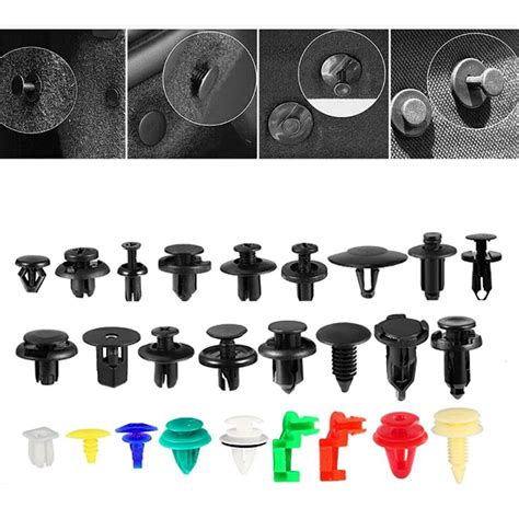 925 tlg Auto KFZ Spreiznieten Sortiment Autotür Innen Befestigung Clips