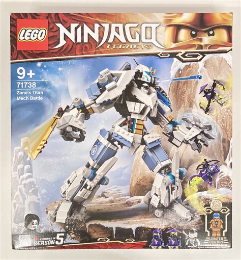 Lego Ninjago Legacy Zanes Titan Mach Battle