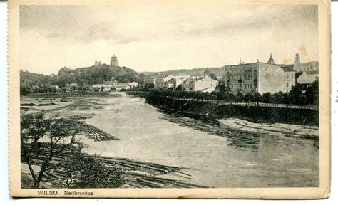 Lietuva Vilnius Wilno Wilna Antokol Vizun Published Sepia Postcard From