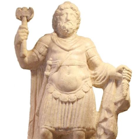 Statue Depiction Of Jupiter Optimus Maximus Dolichenus Ancient Pages