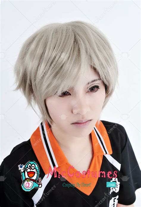 Haikyuu!! Koshi Sugawara Cosplay Wig For Sale