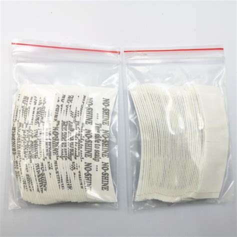 Walker No Shine Tape Bonding Double Sided Adhesive Tape C Contour Strip For Toupee Wigs 36pcs