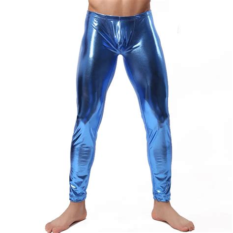 Calzoncillos Largos Para Hombre Ropa Interior Sexy Gay Mallas Ajustadas Con L Nea El Stica Fina