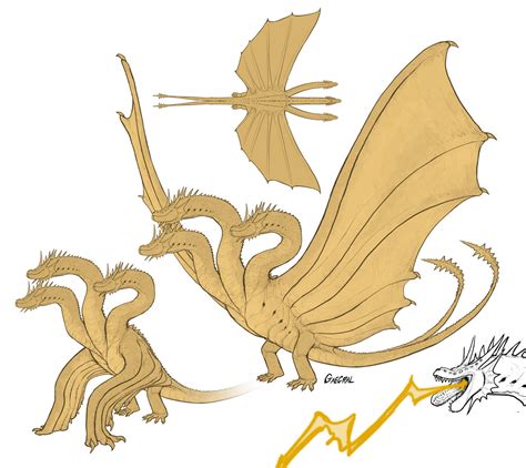 King Ghidorah By Gaegral On Deviantart