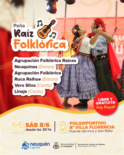 La peña Raíz Folklórica llega al barrio Villa Florencia Prensa