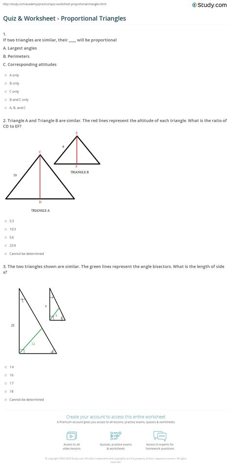 Angle Relationships In Triangles Worksheet