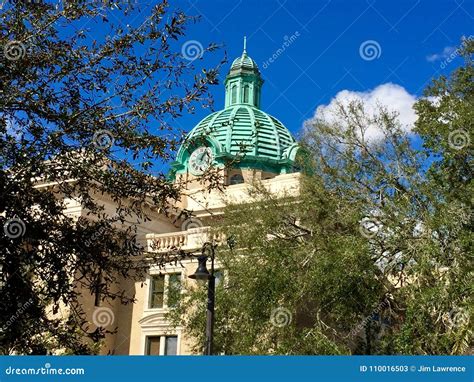 Old Courthouse at DeLand stock image. Image of downtown - 110016503