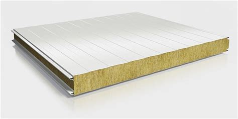 Fireproof Mineral Wool Sandwich Wall Panel Buy Mineral Wool Sandwich