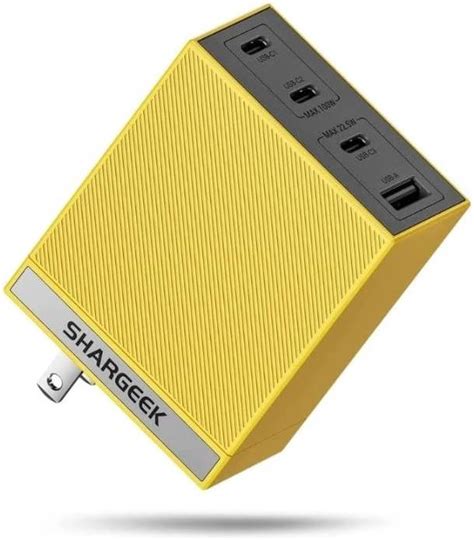 Shargeek W Pro In Multiportgan Charger Compact Size Portable