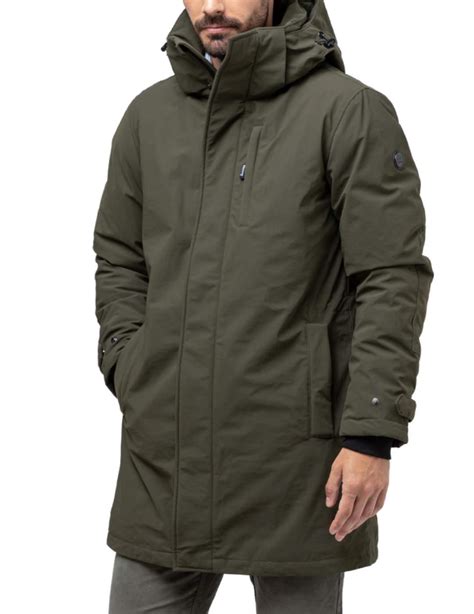 Parka Scotta Rainy Verde Para Hombre B