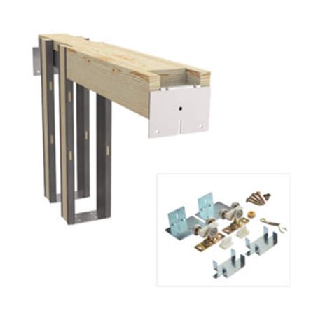 PK1248-96-BB Pocket Door Frame Kit – Orca Hardware