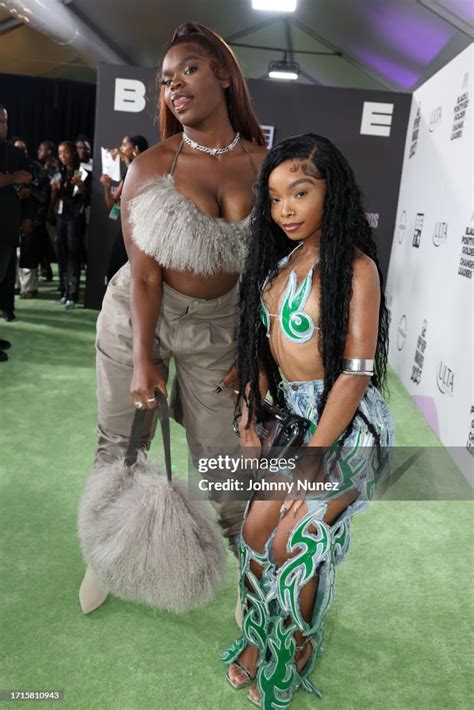 Scar Lip And Lola Brooke Attend The Bet Hip Hop Awards 2023 On News