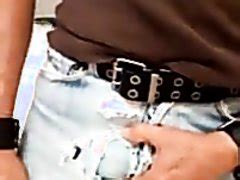 Hot Guy Pissing In His Grey Sweats ThisVid
