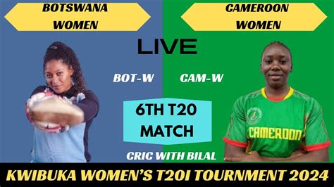 Cameroon Women Vs Botswana Women Cam W Vs W Th T Match