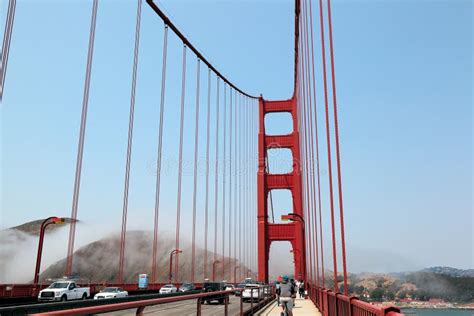 The Golden Gate Bridge in San Francisco Stock Photo - Image of landmark, suspension: 268239318