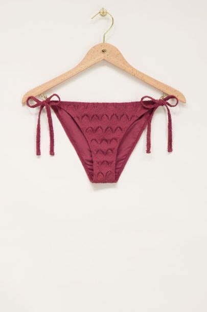Bordeaux Bikini Bottoms Boho Style My Jewellery