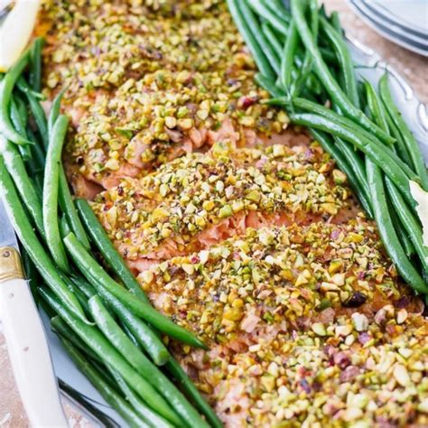 Pistachio Crusted Salmon Sweet And Savoury Pursuits