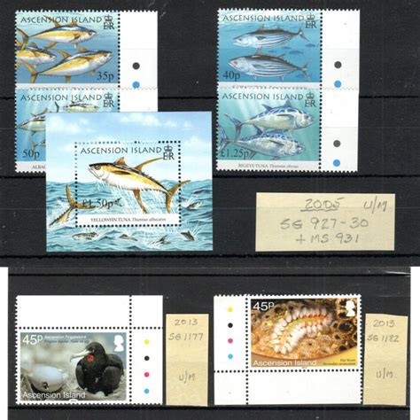 Ascension Sets And Sheetlets Sheets Mnh Worldwide South