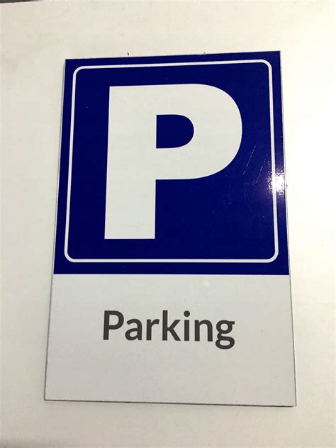 PARKING Zaparkuj Tabliczka Tablica Znak Parkowanie Nitrostudio Cena