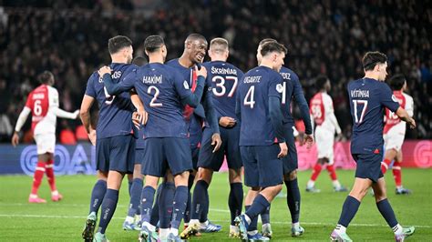 Monaco Psg Streaming L Gal Heure De Diffusion Tv Quipes