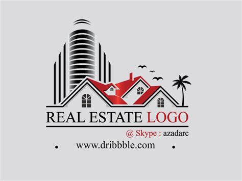 Real Estate Logo Design by Azad Service on Dribbble