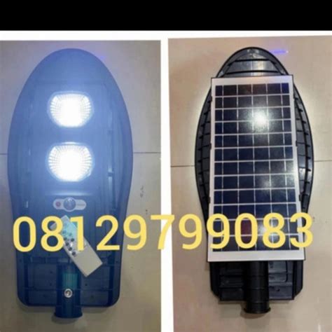 Jual Lampu Jalan Pju Led Solar Sel 90w 90 Watt Panel Surya Matahari