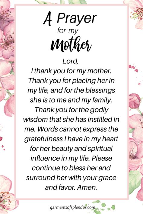 15 Powerful Prayers For Mothers With Free Printables