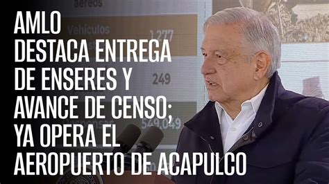 Ya terminó el censo de damnificados en Guerrero AMLO ahora sigue la