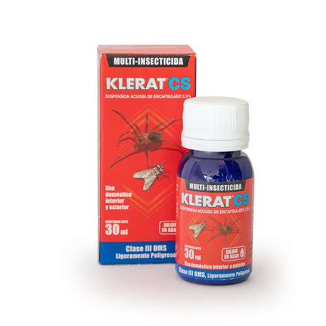 Insecticida Klerat Cs Ml Control Eficaz De Insectos Voladores Y