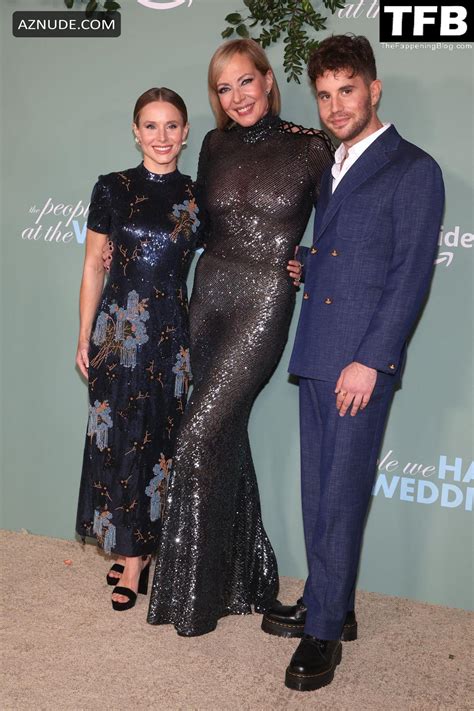 Allison Janney Sexy Seen Flashing Her Nude Tits At The Premiere Of The